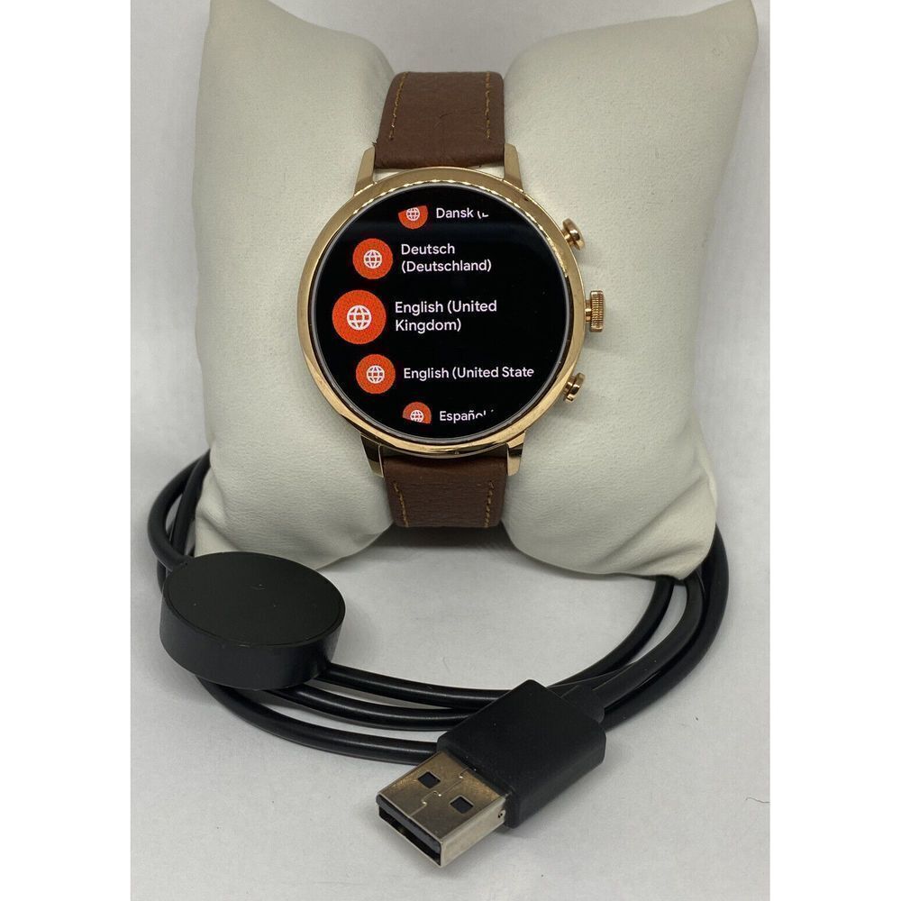 Fossil Gen 4 Authentic Digital Dial Smart Watch Custom Band FTW6031 DC66